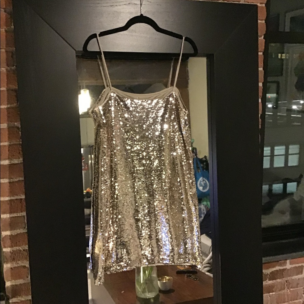 Sequin mini dress
